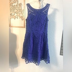Lily Pulitzer, Vibrant Blue Dress